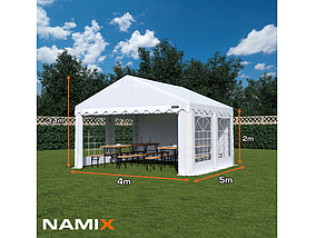Садовий вуличний намет 4x5m BASIC NAMIX різні кольори, фото 2