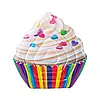 Надувний пліт Intex 58770 Кекс (142x135 см) Cupcake Mat, фото 3