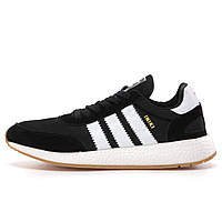 Кроссовки Adidas INIKI Black White, черно-белые кроссовки адидас иники черные