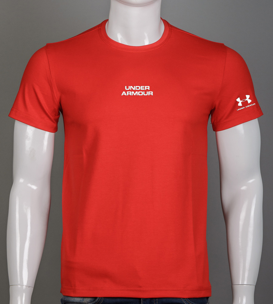 Футболка чоловіча Under Armour 2324м (Уп.4шт M-XXL), Червоний
