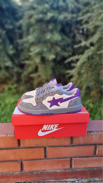 Nike x Bape STA M2 Low Gray 2