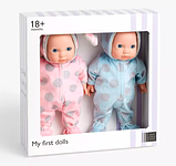 Набір дитячих ляльок John Lewis Baby Twin Dolls, фото 2