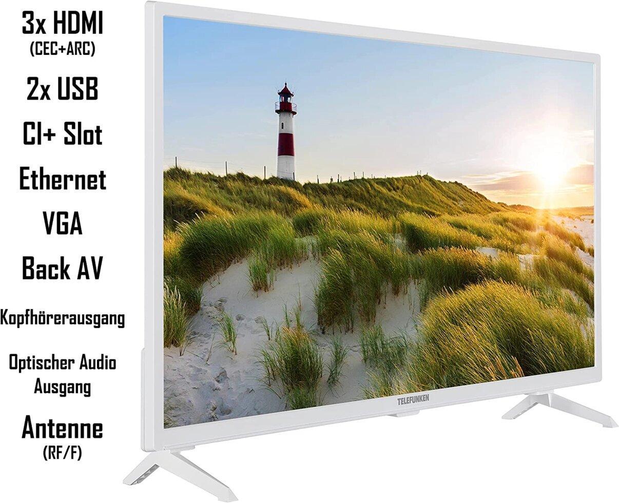 Телевизор 43 дюйма Telefunken XF43K550-W ( Full HD Smart TV HDR WiFi ...
