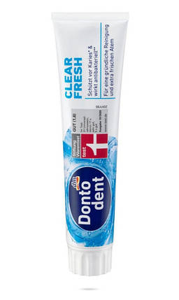 Зубна паста Dontodent Clear Fresh 125 мл, фото 2