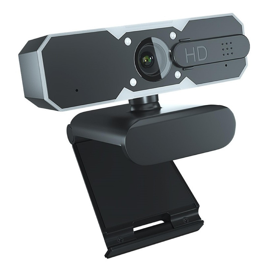 Веб-камера с автофокусом и подсветкой 1080P 30FPS и встроенным микрофоном Сoship H710 Black - фото 10 - id-p1836617145