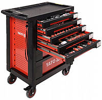 Інструментальний візок для майстерні інструментальна шафа на 211 інструментів YATO YT-55290