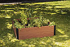 Грядка для рослин та клумб квадратна (без дна) Keter Maple Square, коричневий (17209665), фото 9