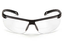 Біфокальні захисні окуляри Pyramex Ever-Lite Bifocal (clear +3.0) Super Anti-Fog H2MAX, біфокальні прозорі з діоптріями, фото 4