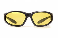 Окуляри фотохромні (захисні) Global Vision Hercules-1 Photochromic (yellow) фотохромні жовті, фото 3