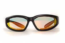 Окуляри фотохромні (захисні) Global Vision Hercules-1 PLUS Photochromic (G-Tech™ red) Anti-Fog, фотохромні дзеркальні червоні, фото 4