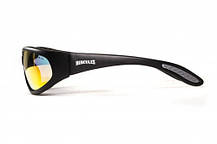 Окуляри фотохромні (захисні) Global Vision Hercules-1 PLUS Photochromic (G-Tech™ red) Anti-Fog, фотохромні дзеркальні червоні, фото 5