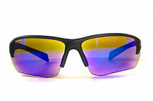 Окуляри фотохромні (захисні) Global Vision Hercules-7 Photochromic Anti-Fog (G-Tech™ blue), фотохромні дзеркальні сині, фото 5
