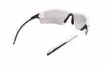 Окуляри фотохромні (захисні) Global Vision Hercules-7 White Photochromic (clear), фотохромні прозорі в білій оправі, фото 6