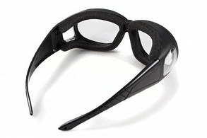 Окуляри захисні з ущільнювачем Global Vision Outfitter (clear) Anti-Fog, прозорі, фото 4