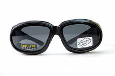 Окуляри захисні з ущільнювачем Global Vision Outfitter (gray) Anti-Fog, чорні, фото 3