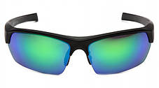 Окуляри поляризаційні (захисні) Venture Gear Tensaw Polarized (green mirror) дзеркальні синьо-зелені, фото 3