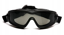 Окуляри захисні з ущільнювачем Pyramex V2G-XP + RX (gray) Anti-Fog, cірі з діоптрійною вставкою в комплекті, фото 6