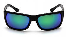 Окуляри поляризаційні захисні Venture Gear Vallejo Polarized (green mirror), дзеркальні синьо-зелені, фото 3