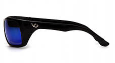 Окуляри поляризаційні захисні Venture Gear Vallejo Polarized (green mirror), дзеркальні синьо-зелені, фото 4