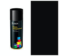 Краска универсальная Slider 9005 черная глянцевая 400мл