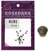 Стопор крючковый Kosadaka Hook stopper 20шт