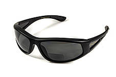 Окуляри біфокальні поляризаційні (захисні) BluWater Winkelman-2 polarized (+2.5 bifocal), (gray) чорні, фото 4