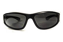 Окуляри біфокальні поляризаційні (захисні) BluWater Winkelman-2 polarized (+2.5 bifocal), (gray) чорні, фото 6