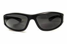 Окуляри біфокальні поляризаційні (захисні) BluWater Winkelman-2 polarized (+2.0 bifocal), (gray) чорні, фото 4