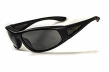 Окуляри біфокальні поляризаційні (захисні) BluWater Winkelman-2 polarized (+2.0 bifocal), (gray) чорні, фото 6
