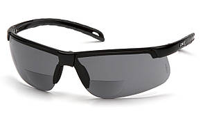 Окуляри Pyramex Ever-Lite Bifocal (gray +2.0) Super Anti-Fog H2MAX, біфокальні сірі з діоптріями, фото 1