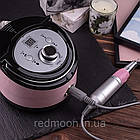 Фрезер для манікюру + 6 фрез на 65 Вт 35000 об/хв, ZS-606 / Професійний фрезер для нігтів, фото 2