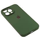 Чохол Silicone Full Camera для Apple iPhone 14 Pro Max Atrovirens Green, фото 3