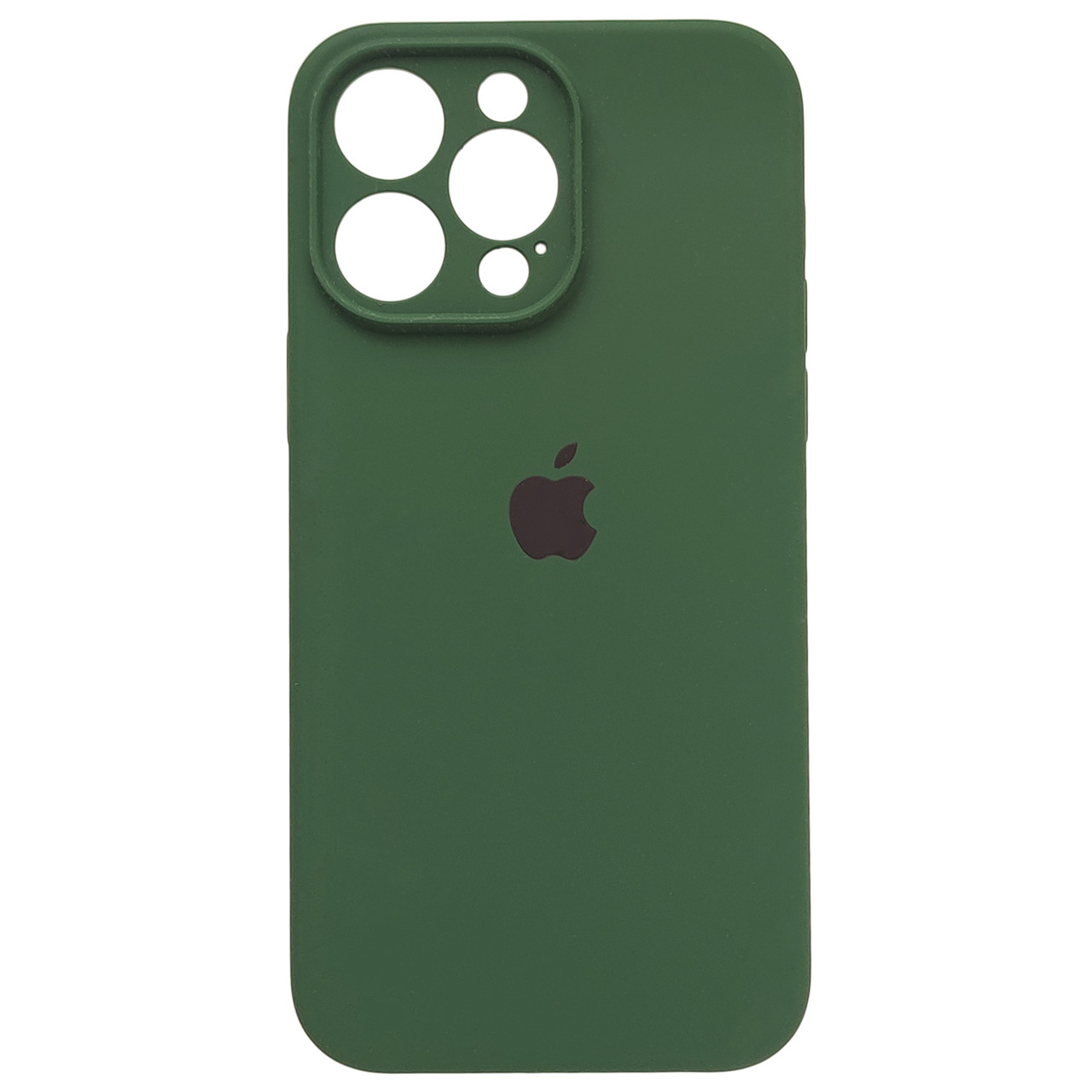 Чохол Silicone Full Camera для Apple iPhone 14 Pro Atrovirens Green