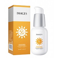 Крем солнцезащитный для лица Images Refreshing Breathable Sunscreen SPF 50+ PA+++, с витамном Е, 35 мл