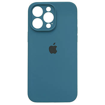 Чохол Silicone Full Camera для Apple iPhone 14 Pro Max Cosmos Blue