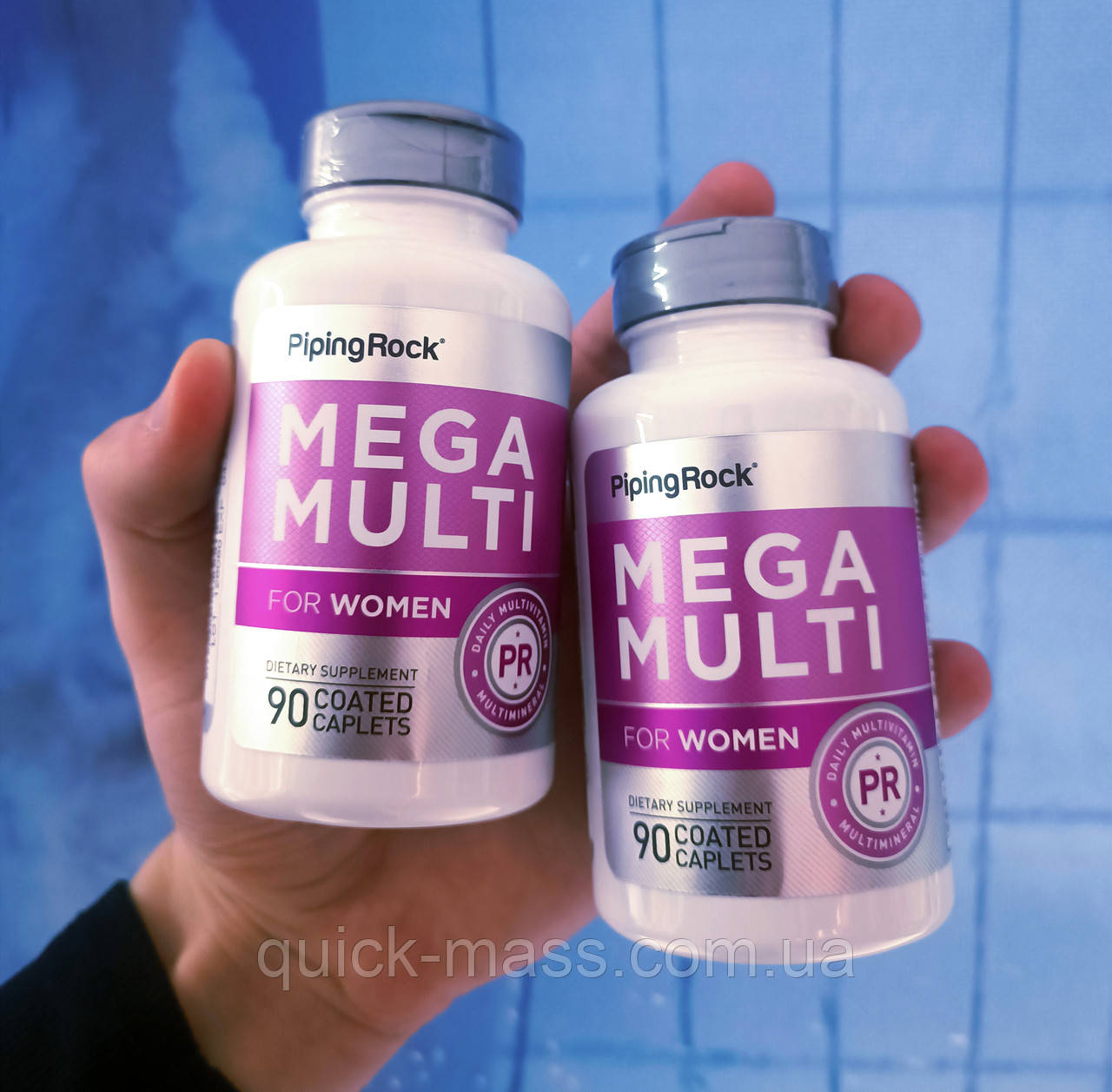 Вітаміни для жінок Piping Rock Mega Multi for Women 90 таблеток, фото 1