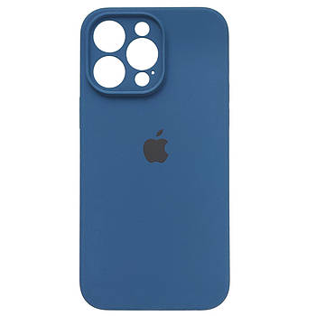 Чохол Silicone Full Camera для Apple iPhone 14 Pro Max Blue Cobalt