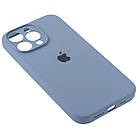 Чохол Silicone Full Camera для Apple iPhone 14 Pro Max Lavender Grey, фото 3