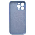Чохол Silicone Full Camera для Apple iPhone 14 Pro Max Lavender Grey, фото 2