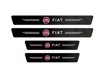 Захисна плівка накладка на пороги для Fiat під карбон 4 шт./1 уп (KG-7943)