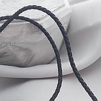 Ювелирный плетеный шнурок с застежкой из серебра