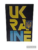 Блокнот А5 80 аркушів клітинка тверда обкладинка Аркуш Ukraine