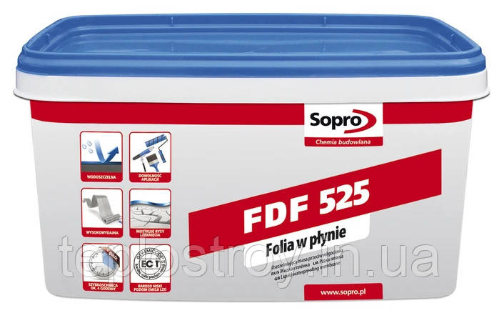 Sopro FDF 525 - Гідроізоляція (рідка плівка)  (20 кг)