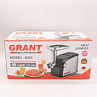 Електром'ясорубка GRANT 6301, 3000 Вт / Електрична м'ясорубка із соковижималкою, фото 10