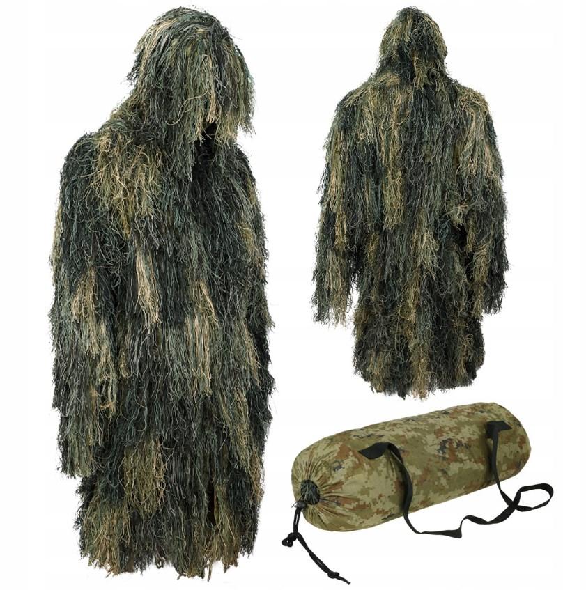 Маскировочный костюм (Маскхалат) Ghille Parka MIL-TEC Woodland 11962120 - фото 1 - id-p140577950