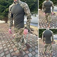 Тактическая армейская форма пиксель рипстоп (46 - 56р) Костюм (убакс + штаны ) мужской полевой военный MAR
