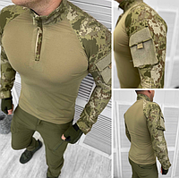 Кофта убакс пиксель Indestructible (S - XXL) микродайвинг и рип стоп Боевая рубашка Ubacs военная мужская MAR