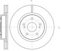 Гальмівні диски Suzuki Grand Vitara WOKING — (D61212.10)