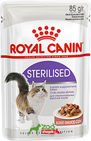 Влажный корм для котов Royal Canin Sterilised Gravy (Роял Канин стерилайз в соусе) 85 грамм