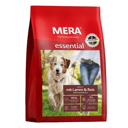 Mera Adult Essential Lamm & Reis Корм для собак з нормальним рівнем активності з ягня та рисом 1кг, фото 1